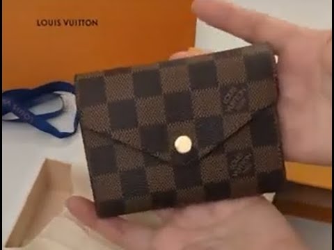 Louis Vuitton LV Victorine wallet new Black Leather ref.422209 - Joli Closet