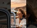 You’re driving into the Golden Hour with a Goddess 🌅