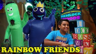 Roblox Rainbow Friends | Blue and Green | Night 1 and 2 | Deion&#39;s Playtime