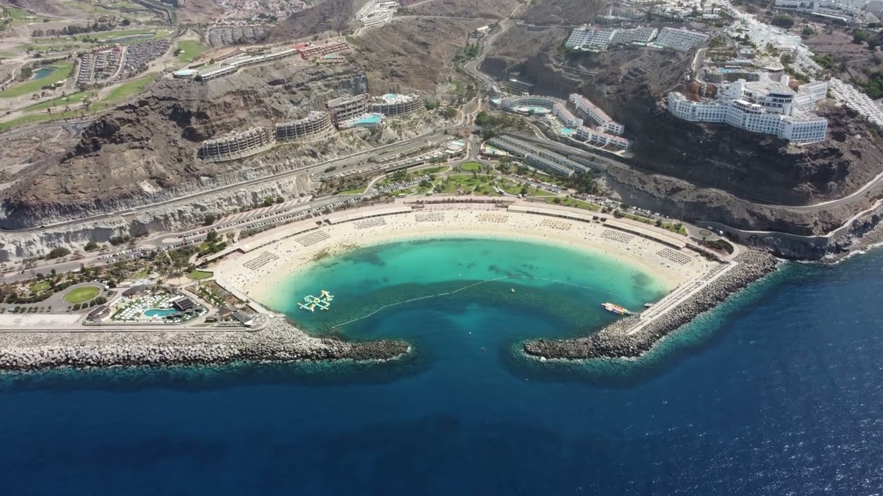 Playa de Amadores - Gran Canaria Drone Video | Breathtaking Aerial Views