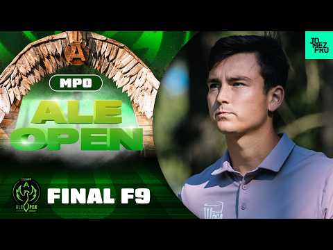 2026 Ale Open | MPO FINALF9 | Redalen, Robinson, Barela, Wysocki | Jomez Disc Golf