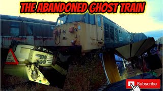 ABANDONED GHOST TRAIN found whilst exploring Abandoned places UK