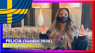 🇸🇪 INTERVIEW: FELICIA 'My System' (Sweden 2026) - Live from Vienna - Eurovision Song Contest 2026