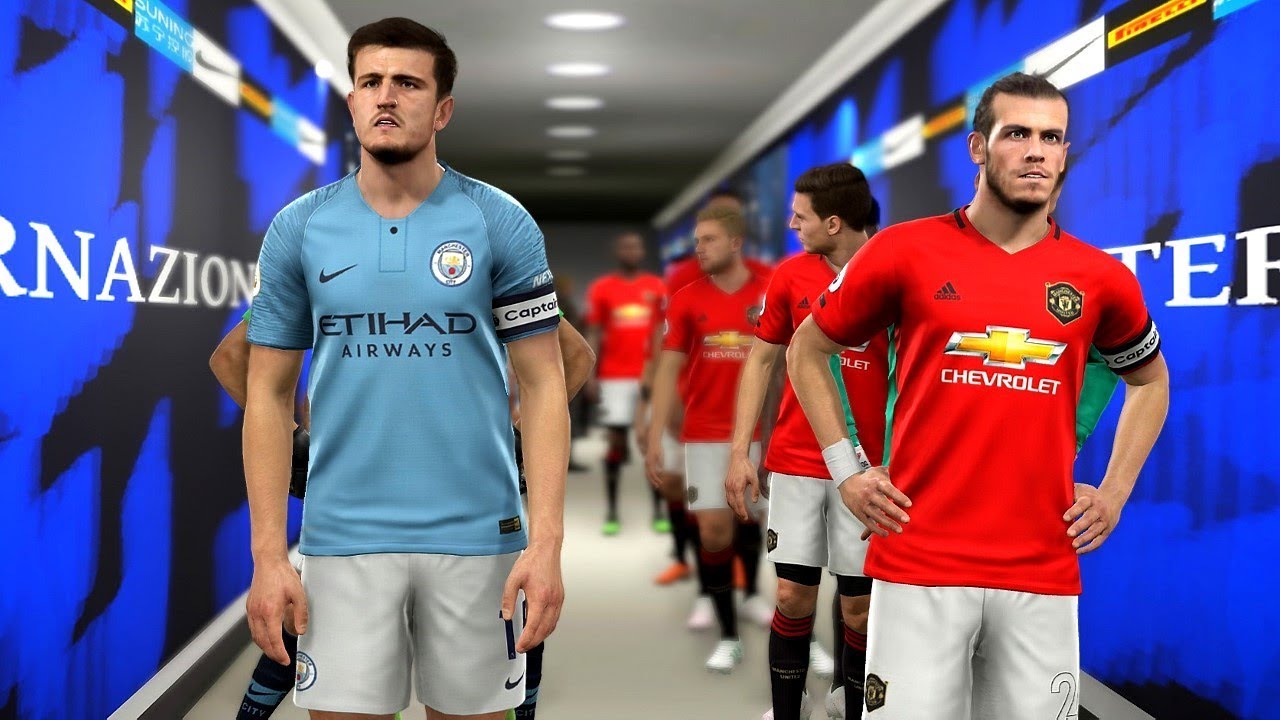 man united vs man city potential lineup season 2019 20 ft bale koulibaly maguire