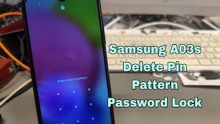 forgot password? samsung galaxy a03s (sm-a037f). unlock pattern, pin, password lock.