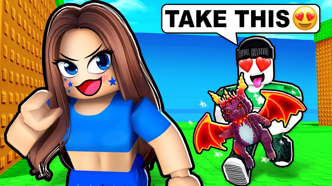 I Pretended To Be an E-GIRL and Got INFINITY BRAINROTS in Escape Tsunami For Brainrots!