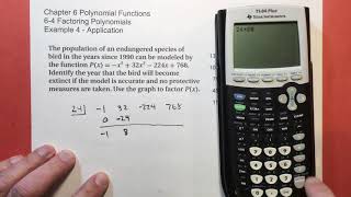 Famous 6-4 Factoring Polynomials example 4 Net Worth