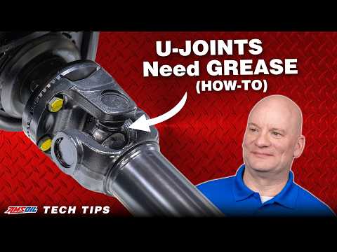How to Lubricate Driveshafts and U-Joints