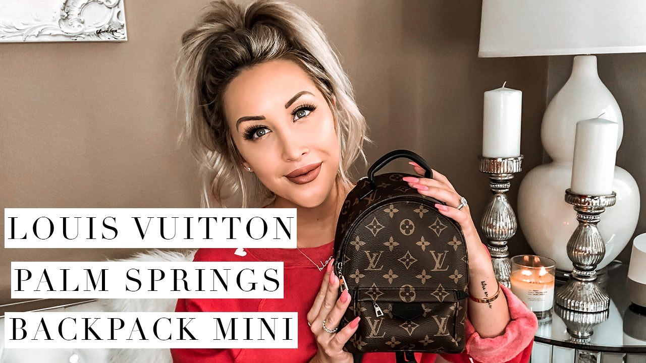 Louis Vuitton Palm Springs Mini Backpack Unboxing