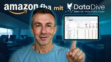 Lerne Data Dive in 24 Minuten - das heißeste Amazon fba Händler Tool!