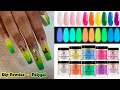 GLOW IN THE DARK OMBRÉ NAILS! TURNING DIP POWDER INTO POLYGEL?! Live Stream