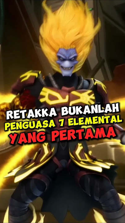 Boboiboy Penguasa Elemental Pertama Bukan Retak'ka