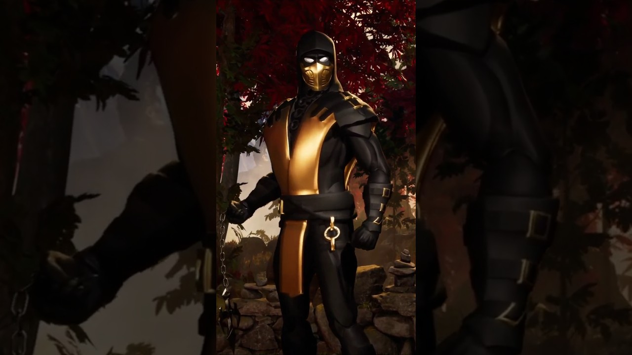 MKX Steel Kameo Scorpion - Skin Mod Showcase - Mortal Kombat 1