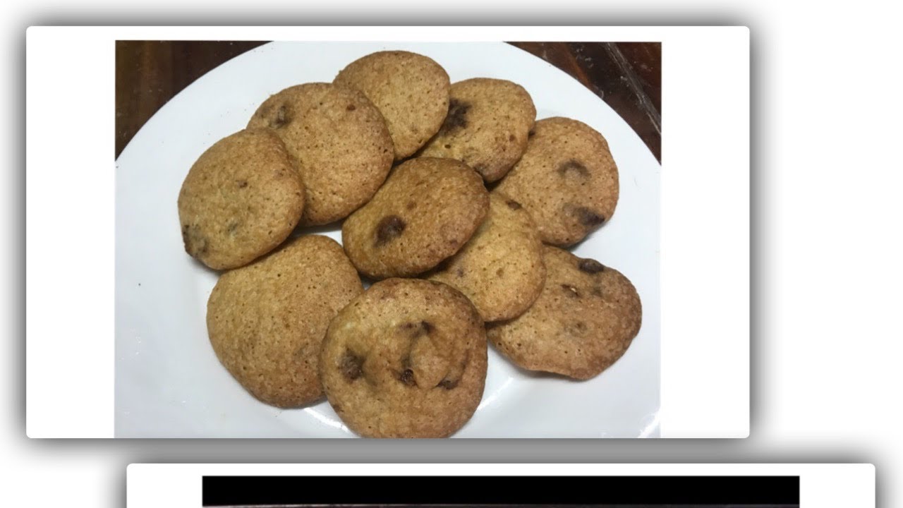 How to make cookies using oven toaster