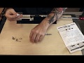 Woodturning: Skull Pen kit with an acrylic blank Woodturning: Skull Pen kit with an acrylic blank