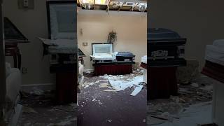 Abandoned Funeral Home Torched By Owners For Insurance Scam