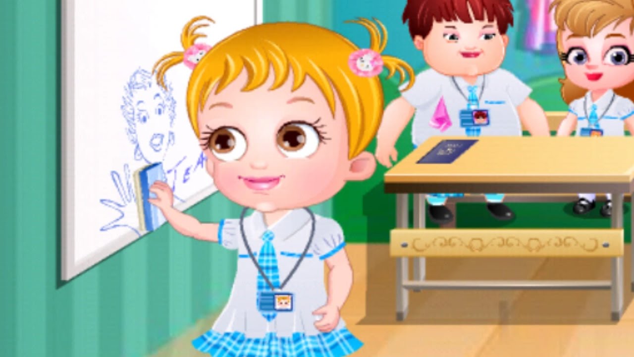 Baby Hazel School Hygiene - Preschool Game For Girls