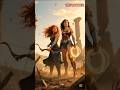 Merida X Wonder Woman | FUSION X #fusion #hybrid #merida #wonderwoman #dc #disney #shorts