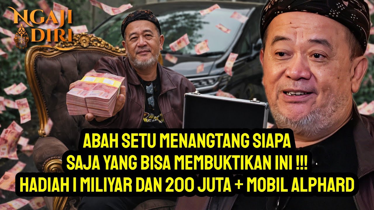 JARANG DI BAHAS BANYAK ORANG! Abah Setu bongkar Hakikat Shaum & Sadar Dari Kematian