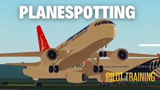 Planespotting in PTFS ✈️ (Realistic) (9k sub special)