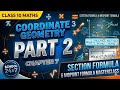 Coordinate Geometry Class 10 |Section Formula &amp; NCERT Exercise 7.1 Full Explanation #geometry #maths