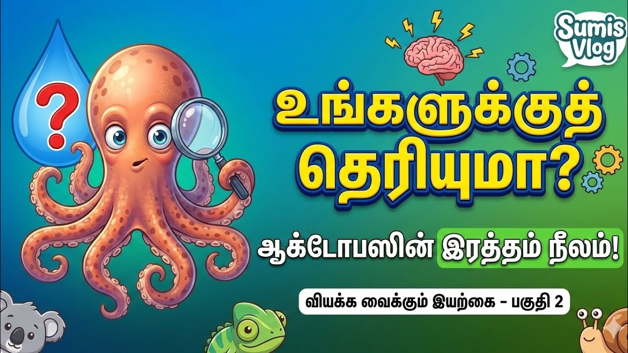 தெரிந்த விலங்குகள் - தெரியாத உண்மைகள். |. Unknown facts about well known Animals | GK Quiz Tamil 