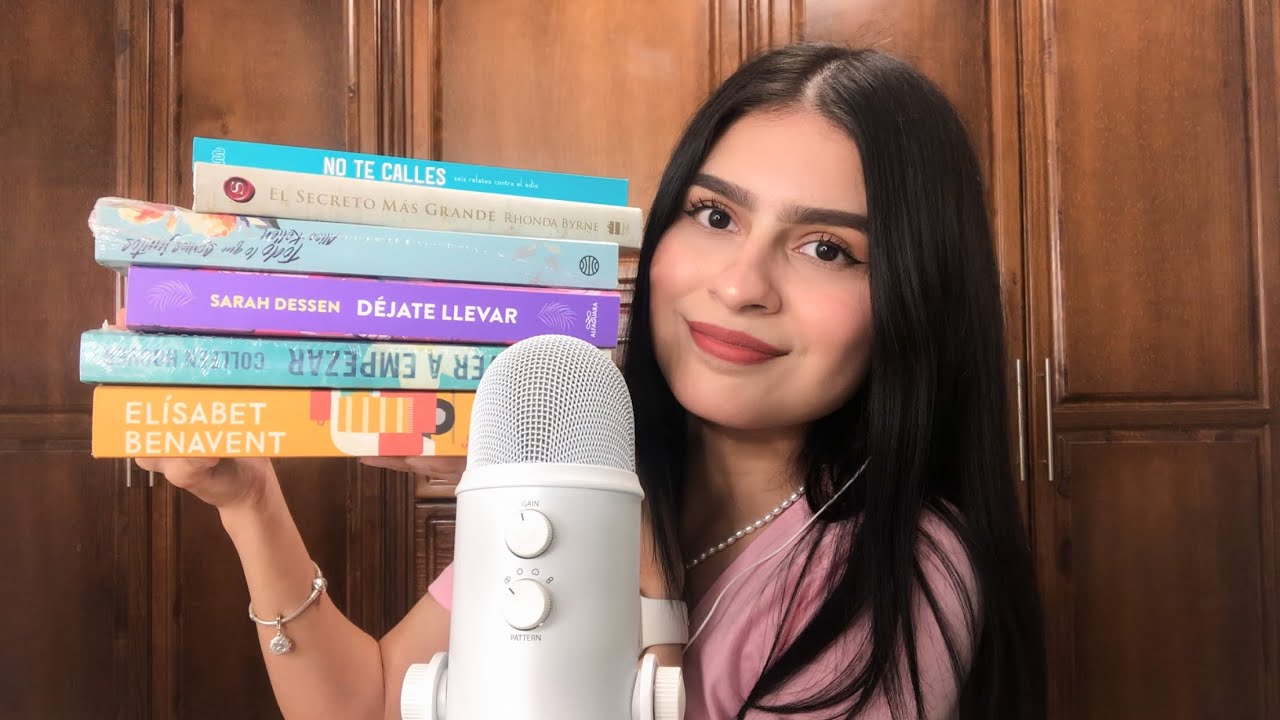 ASMR | haul de libros 🧸📖