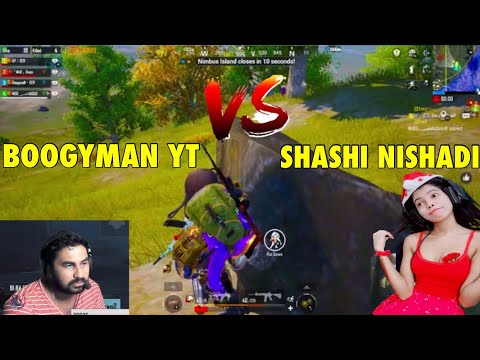 BOOGYMAN YT vs SHASHI NISHADI || funny battle😂 ||