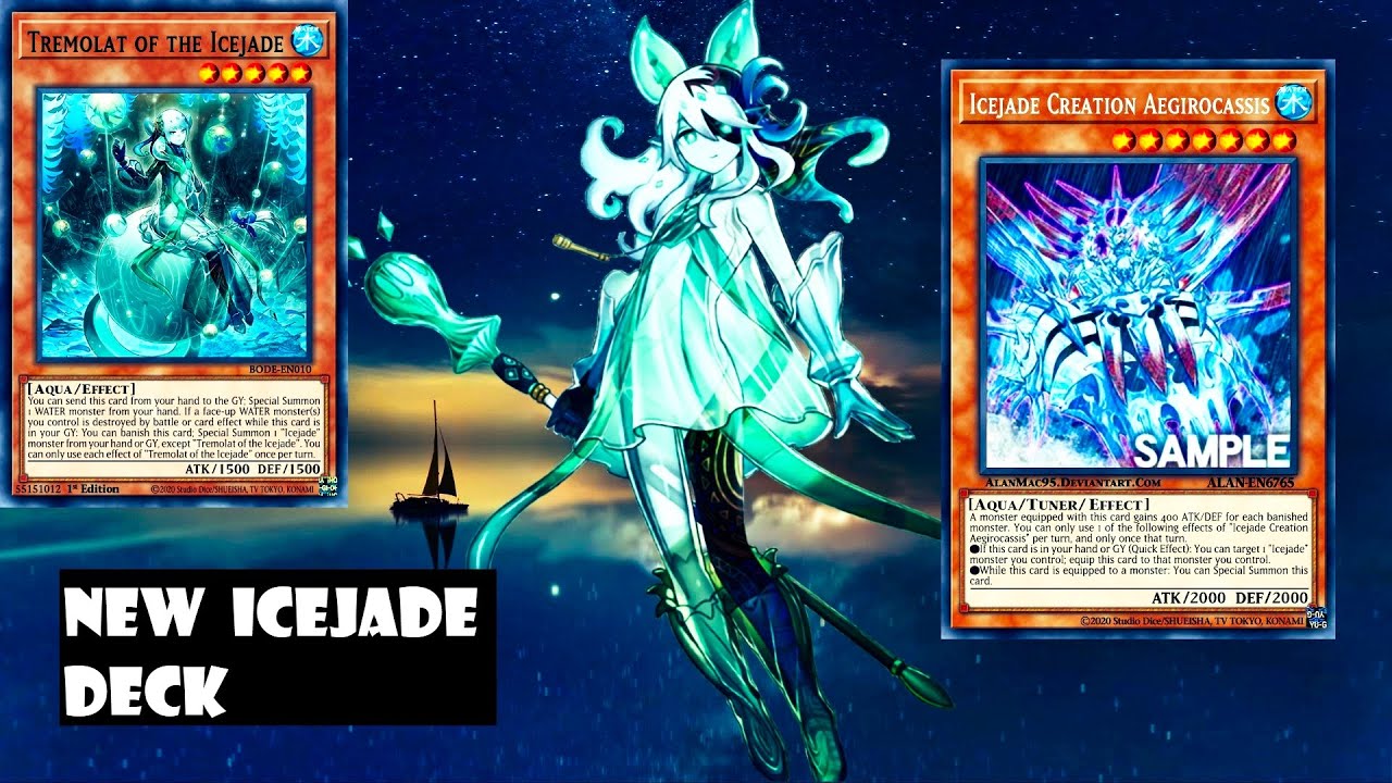 Yu-gi-oh! Icejade Creation Aegirocassis Pote-en010 C Icejade Creation Aegirocassis Inglés