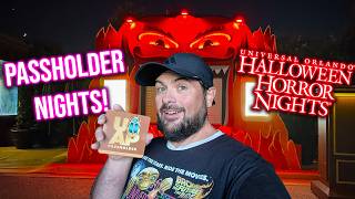 Universal Passholder NIGHTS 2026 Halloween Horror Nights Updates 2026