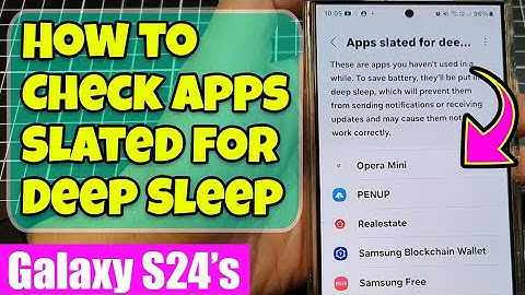 One UI Deep Dive: How to Check and Manage Sleeping Apps on Your Galaxy S24 💤