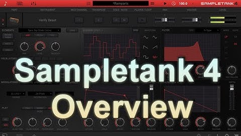 Sample Tank 4 Overview and Features