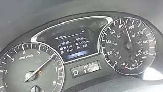 2014 Nissan Altima 0-100 2.5 CVT