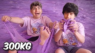 I MADE A 300KG SLIME WITH ANTONIO