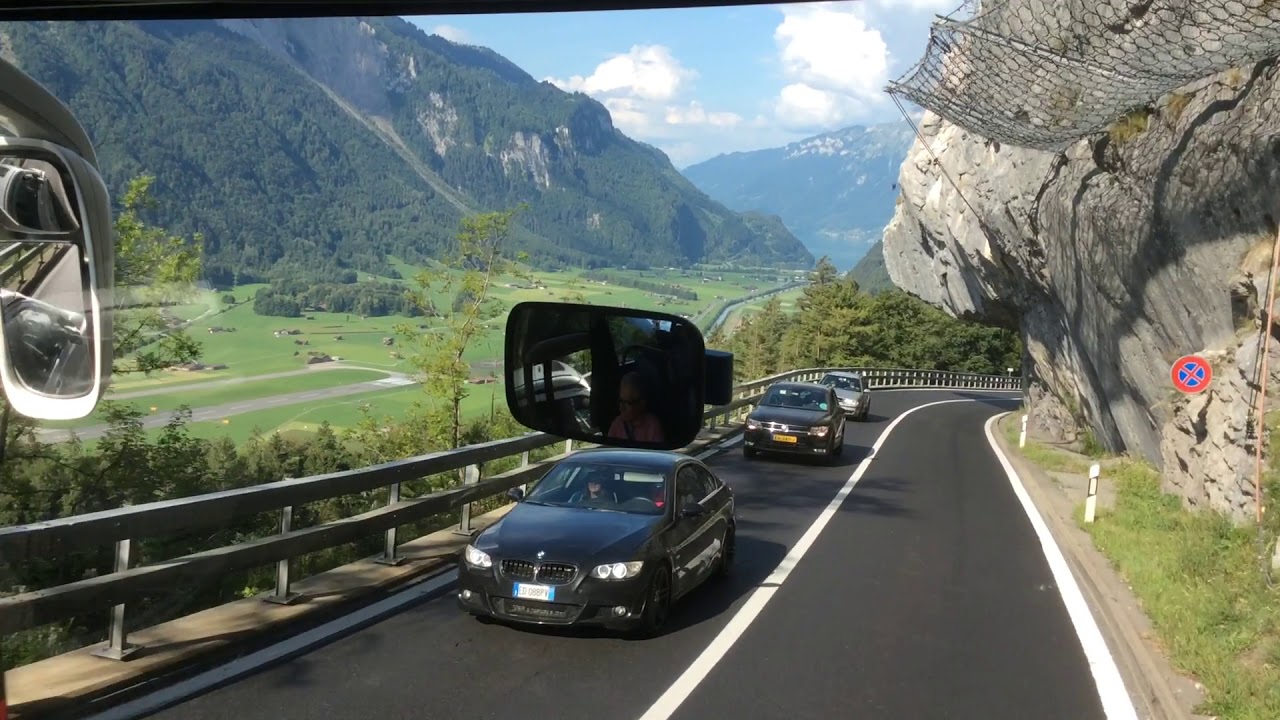 Zurich to Interlaken bus ride Breathtaking views of Switzerland