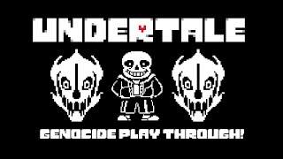 UNDERTALE GENOCIDE RUN! (No commentary or cuts)