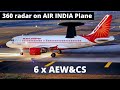 6 DRDO 360 degree AWACS on AIR-INDIA planes | 38 x 450 km Range BRAHM0S Order by Navy