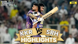 KKR Vs SRH Highlights: Kolkata Knight Riders Defeat Sunrisers Hyderabad By 8 Wickets I IPL 2024