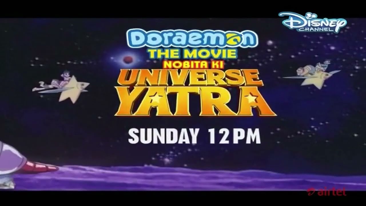 Disney Channel India | Doraemon The Movie Nobita ki Universe Yatra Sunday 12 PM (2025)