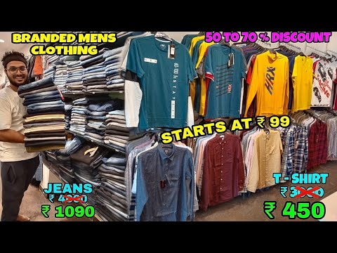 🔥😲BRANDED MENS WEAR AT LOW PRICE | 50 TO 70 % DISCOUNT | its me DANUSH ...