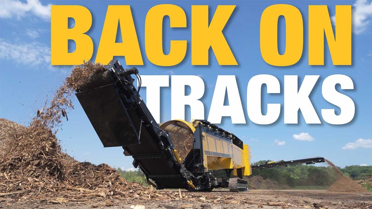 TR6500TX Trommel Screen - Tough, Compact & Ease of Maintenance