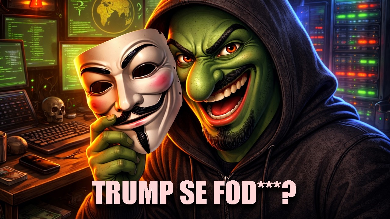 Os ANONYMOUS VOLTARAM! ACABOU PARA O TRUMP? - YouTube