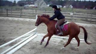 very first time jumping 2ft