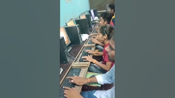 45 WPM typing test🖥️ || #viralshorts #computer typing #typingspeed #computereducation #shorts