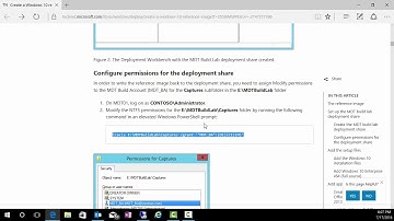 How to Capture a Windows 10 Reference Image using MDT 2013 Update 2