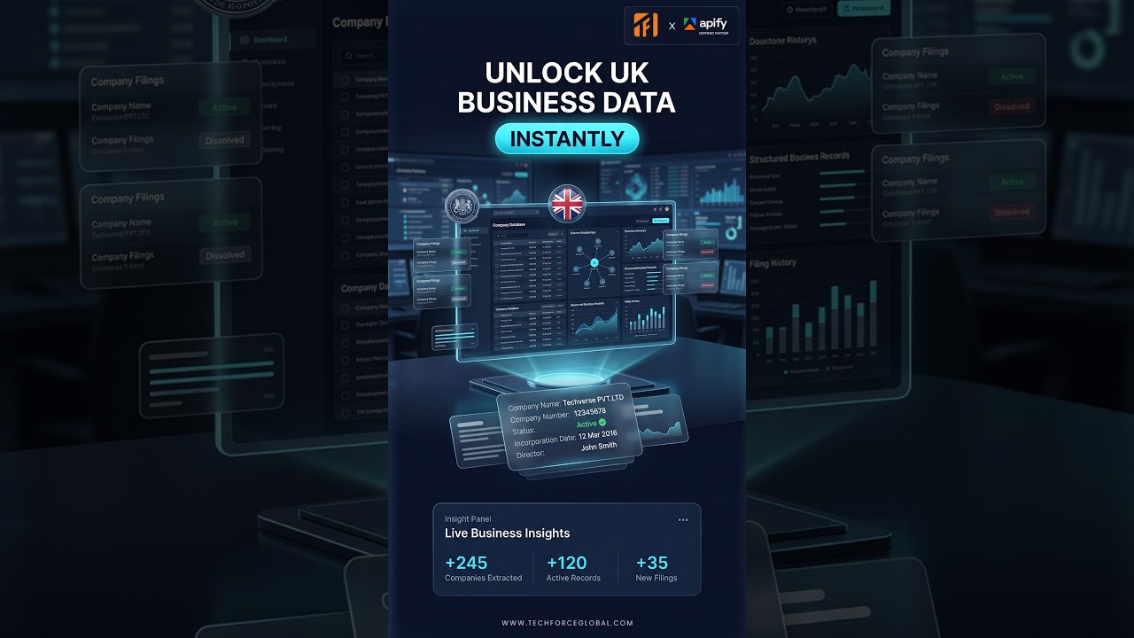 Ultimate Lead Gen Hack | Gov.UK Business Scraper | Apify | Techforce ...