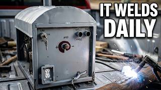 I make my living welding with this $100 alternator welder
