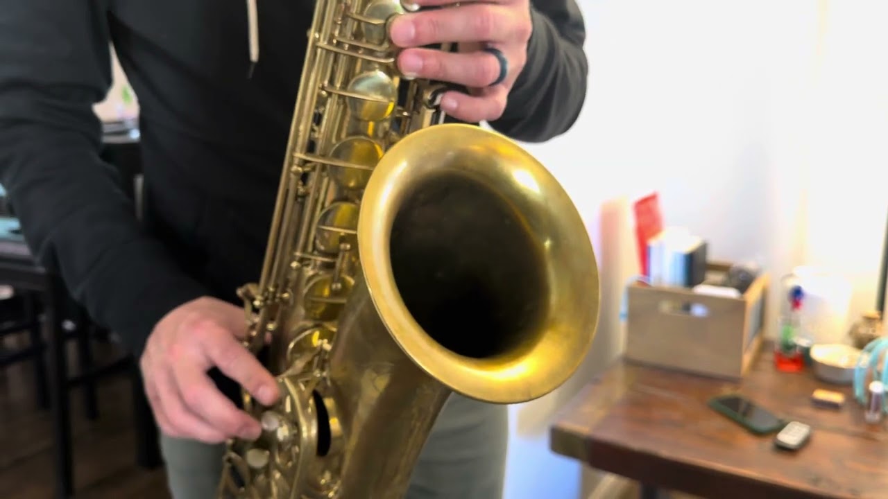 1959 Buffet Crampon Super Dynaction Tenor Saxophone, Just