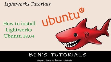 Installing Lightworks - Ubuntu 18.04