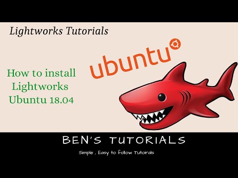 Installing Lightworks - Ubuntu 18.04